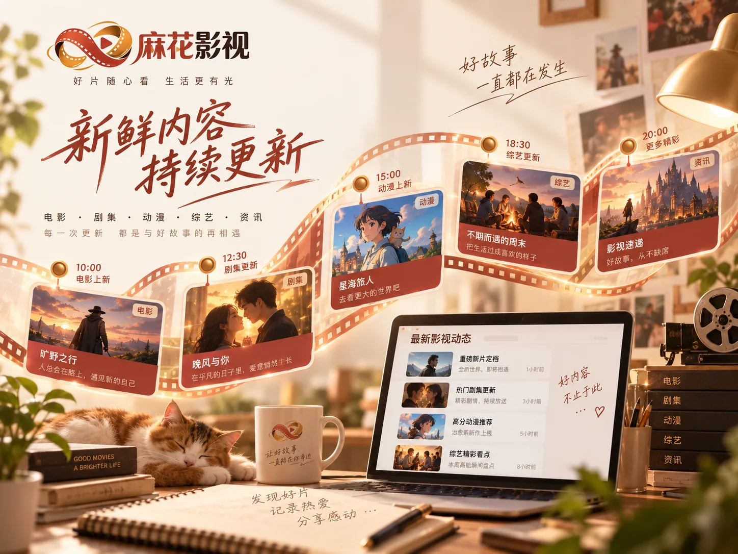 麻花影视在线观看与追剧内容浏览